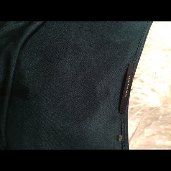 Tahari Turquoise 💯 % silk top - - Picture 7 of 7